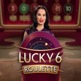 Lucky 6 Roulette logo – Live Casino by Pragmatic Play at Coldbet Casino