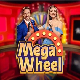 Mega Wheel slot logo by Pragmatic Play at Coldbet Casino